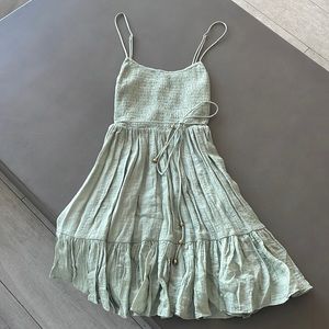 Selfie Leslie Sage Flowy Mini Dress